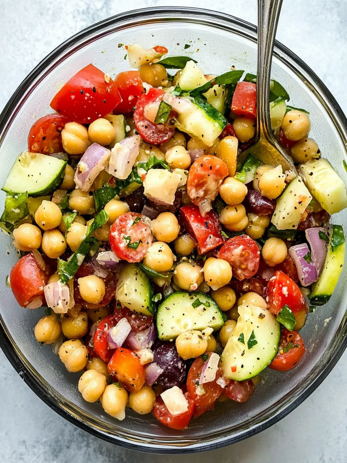Italian Chickpea Salad