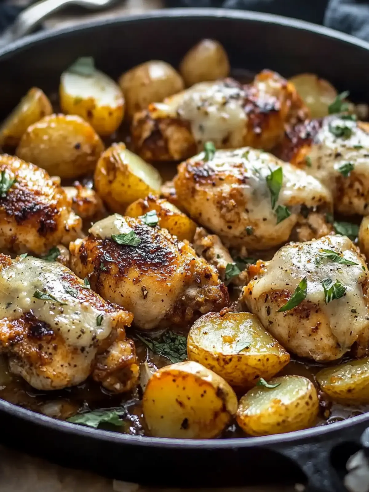 Garlic Parmesan Chicken and Potatoes