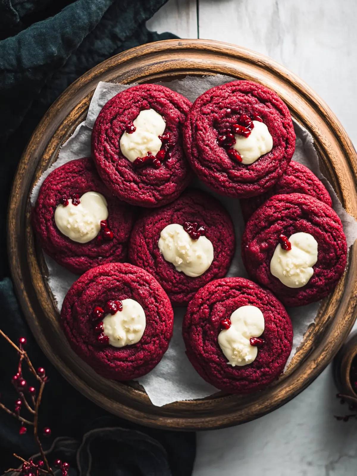 Red Velvet Cookies