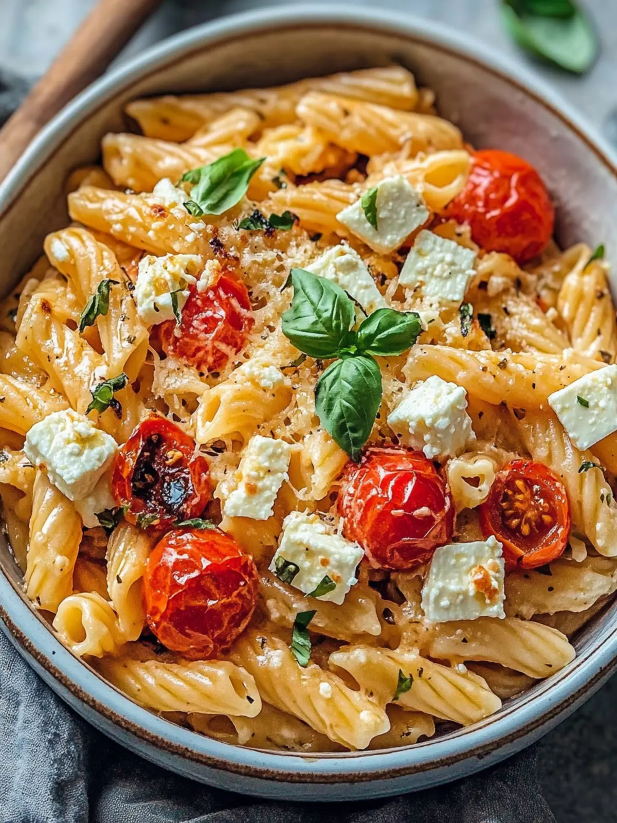 Baked Feta Tomato Pasta Recipe