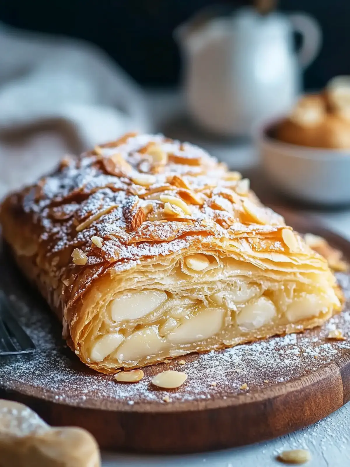 Flaky Sweet Almond Pastry