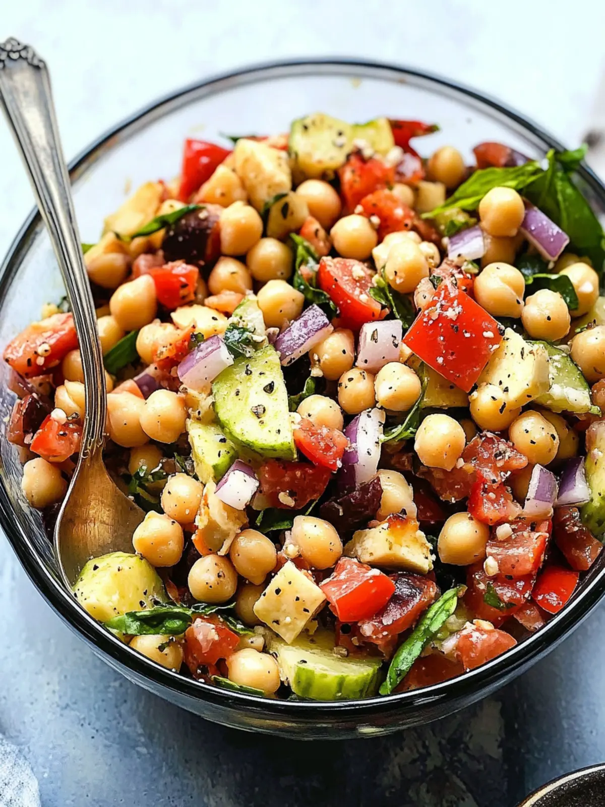 Italian Chickpea Salad