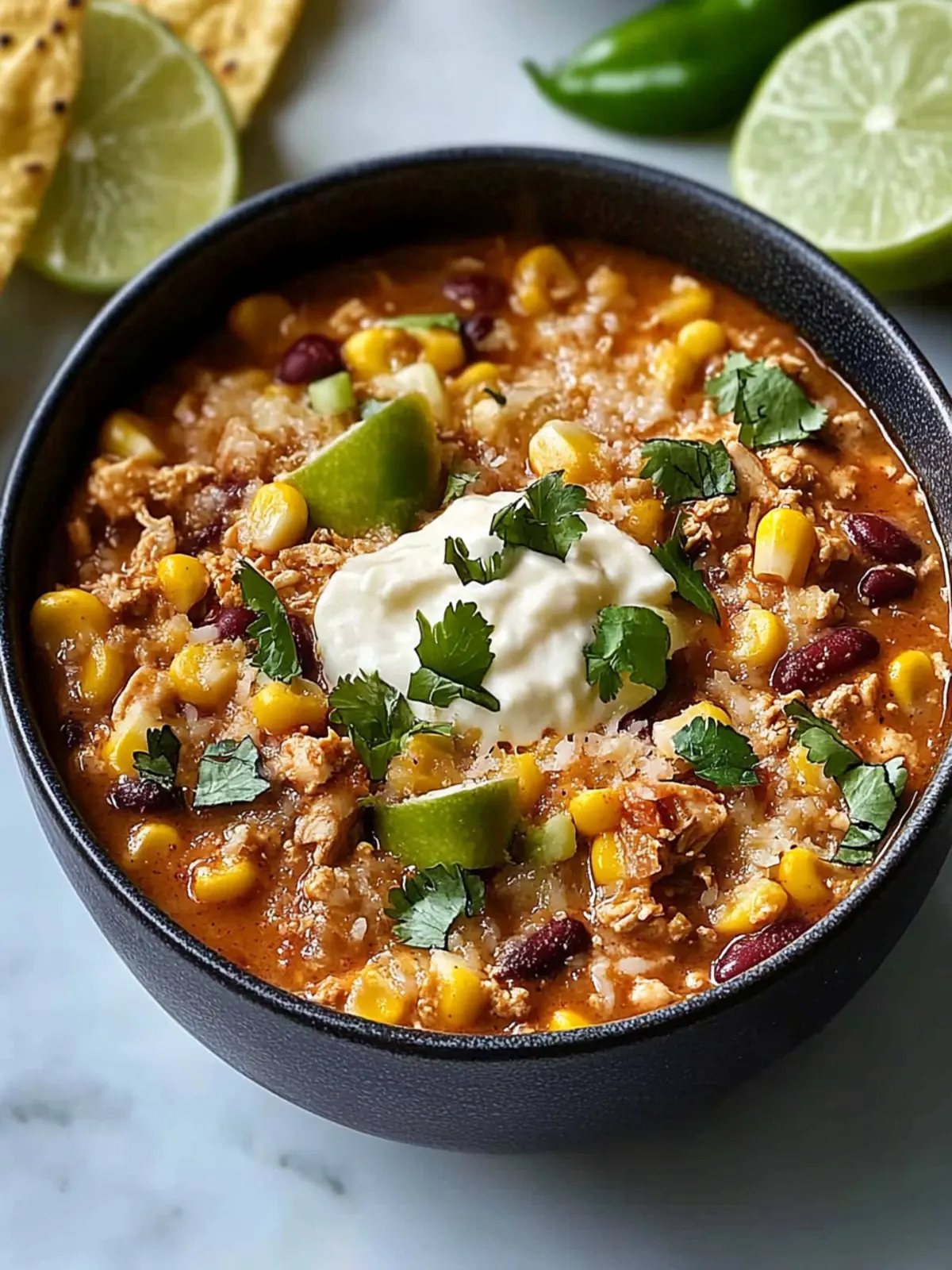 Street Corn Chicken Chili