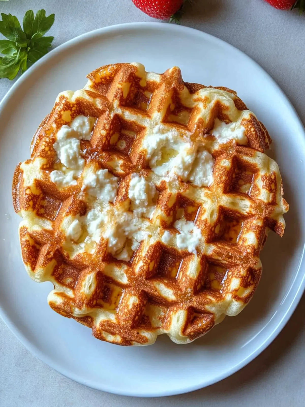Cottage Cheese Chaffle
