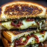 Sun-Dried Tomato Bacon Pesto Grilled Cheese in 20 Minutes 6 Sun-Dried Tomato Bacon Pesto Grilled Cheese