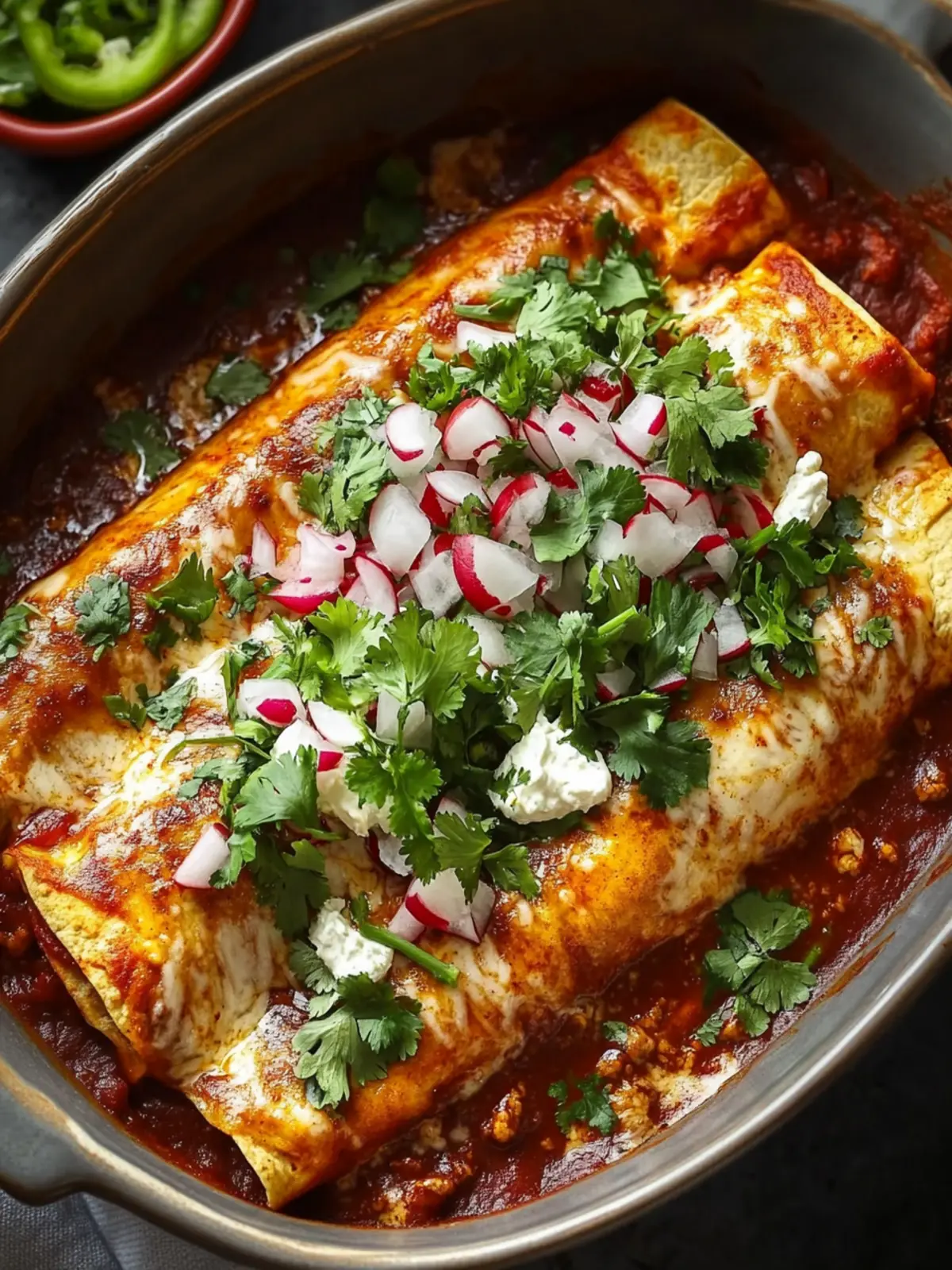 Birria Enchiladas