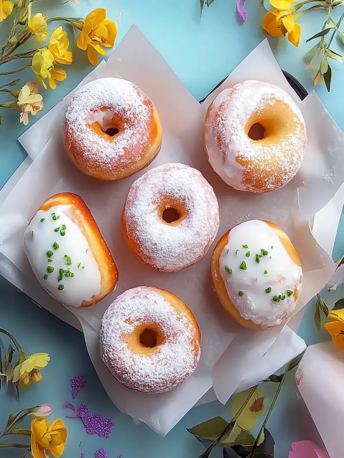 Tasty Korean Milk Cream Donuts