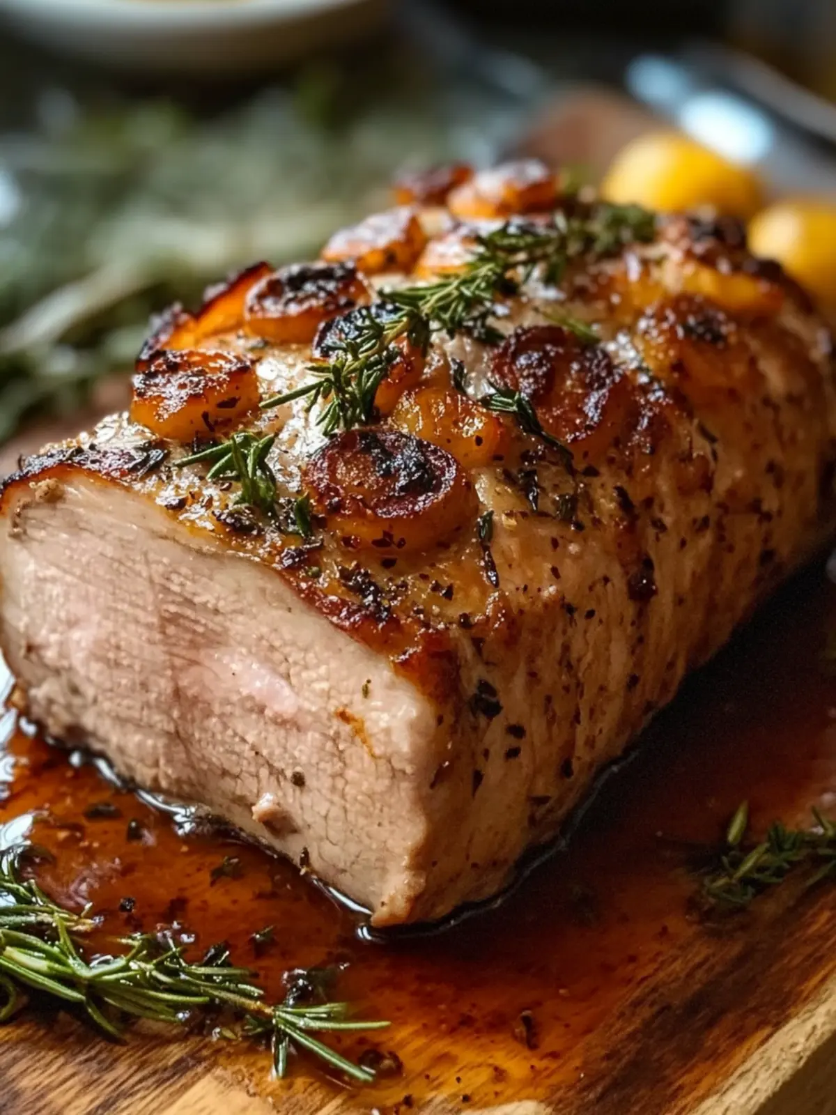Tender and Juicy Pork Loin Roast