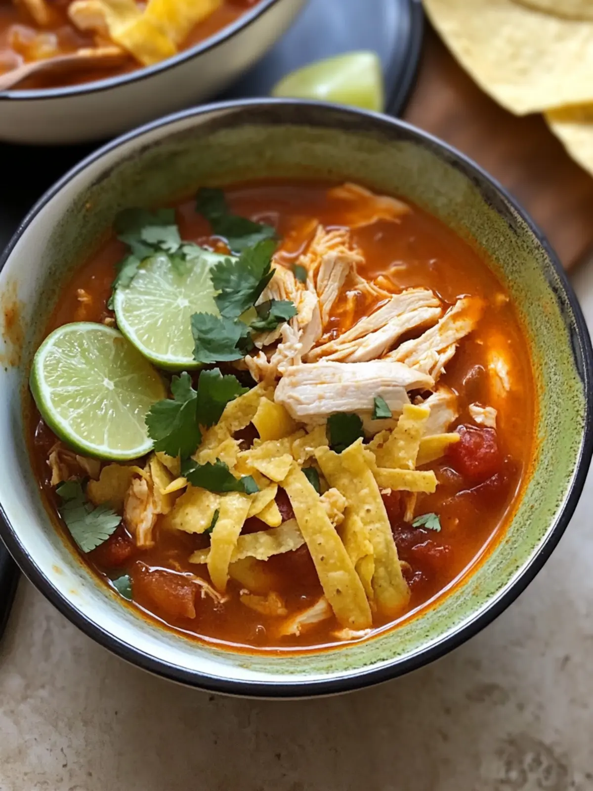 Classic Chicken Tortilla Soup