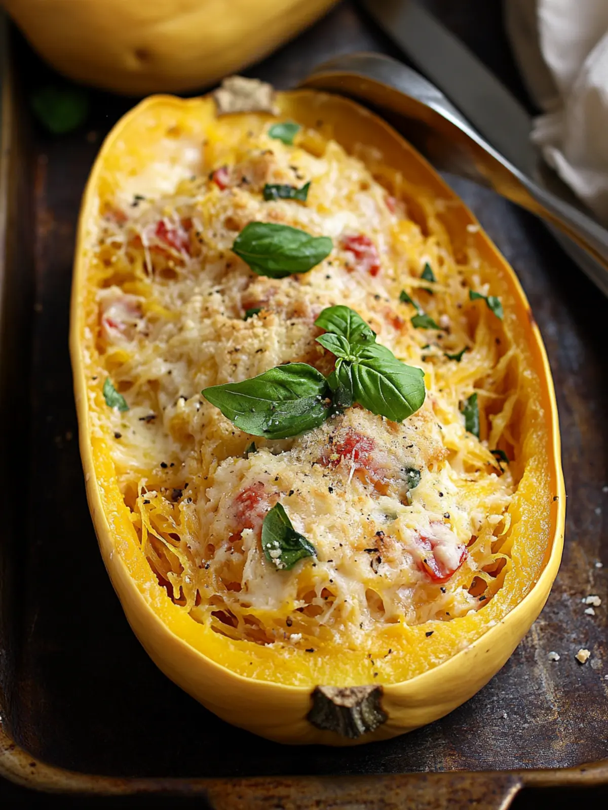 Boursin Spaghetti Squash
