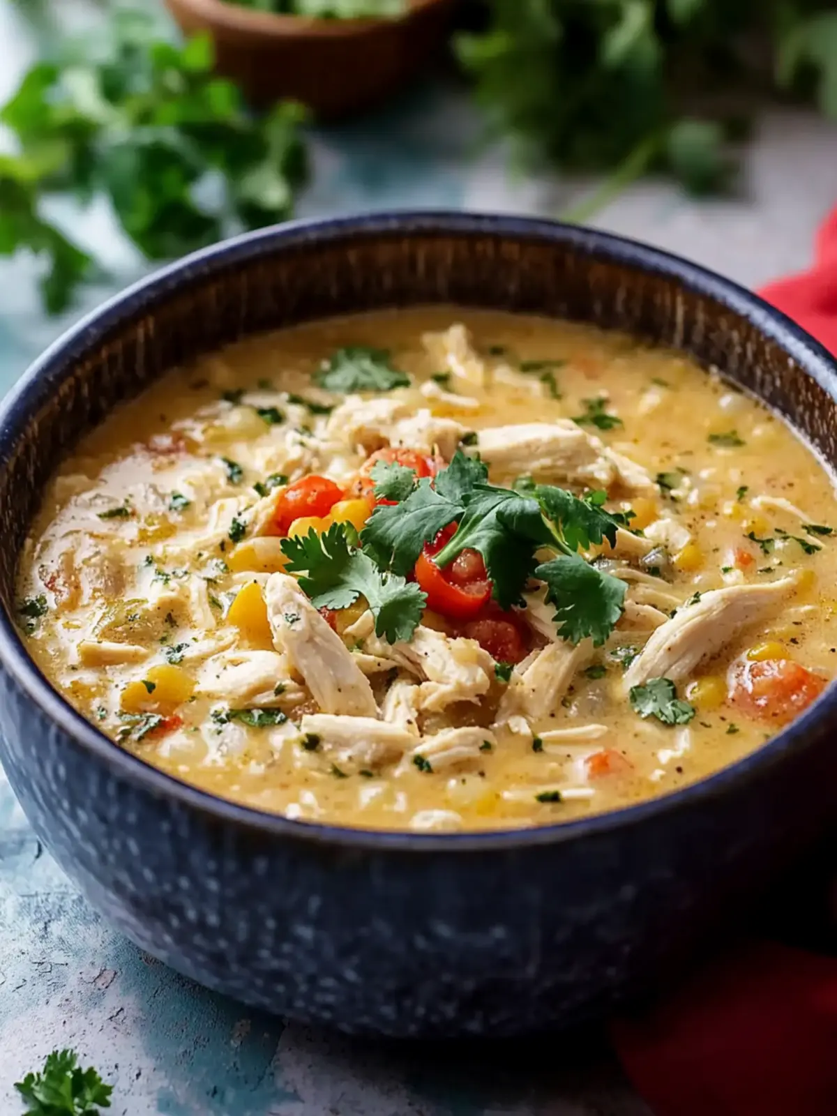Simple Keto White Chicken Chili