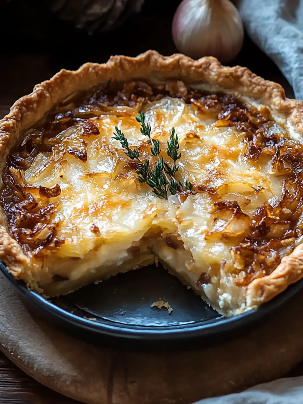 German onion pie