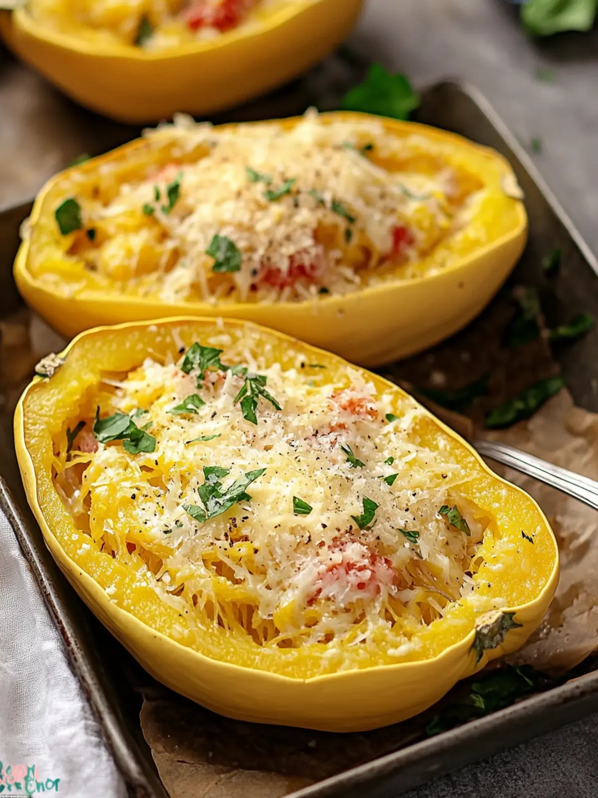 Boursin Spaghetti Squash