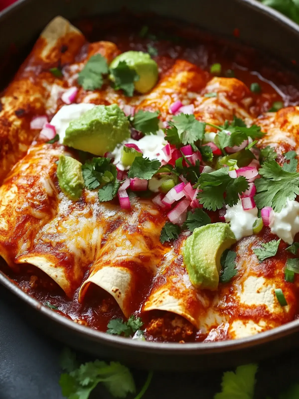 Birria Enchiladas