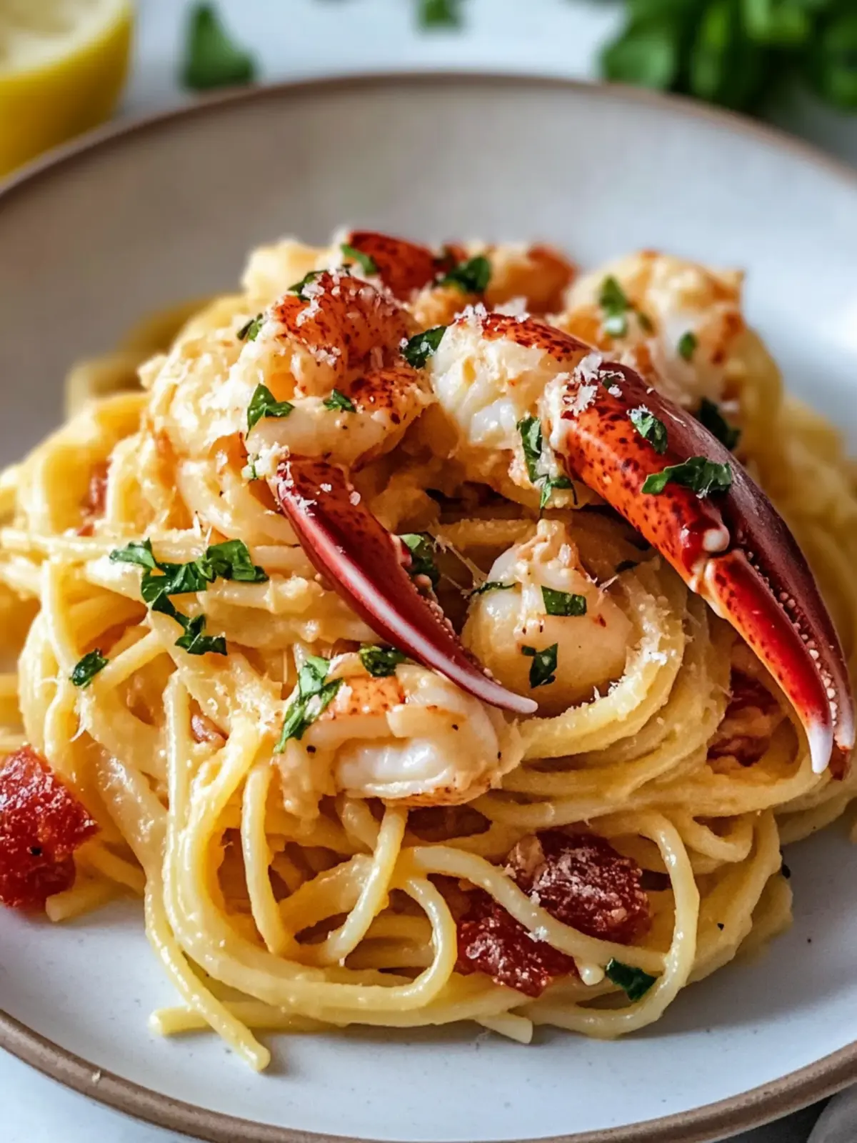 Lobster Bucatini Pasta Recipe