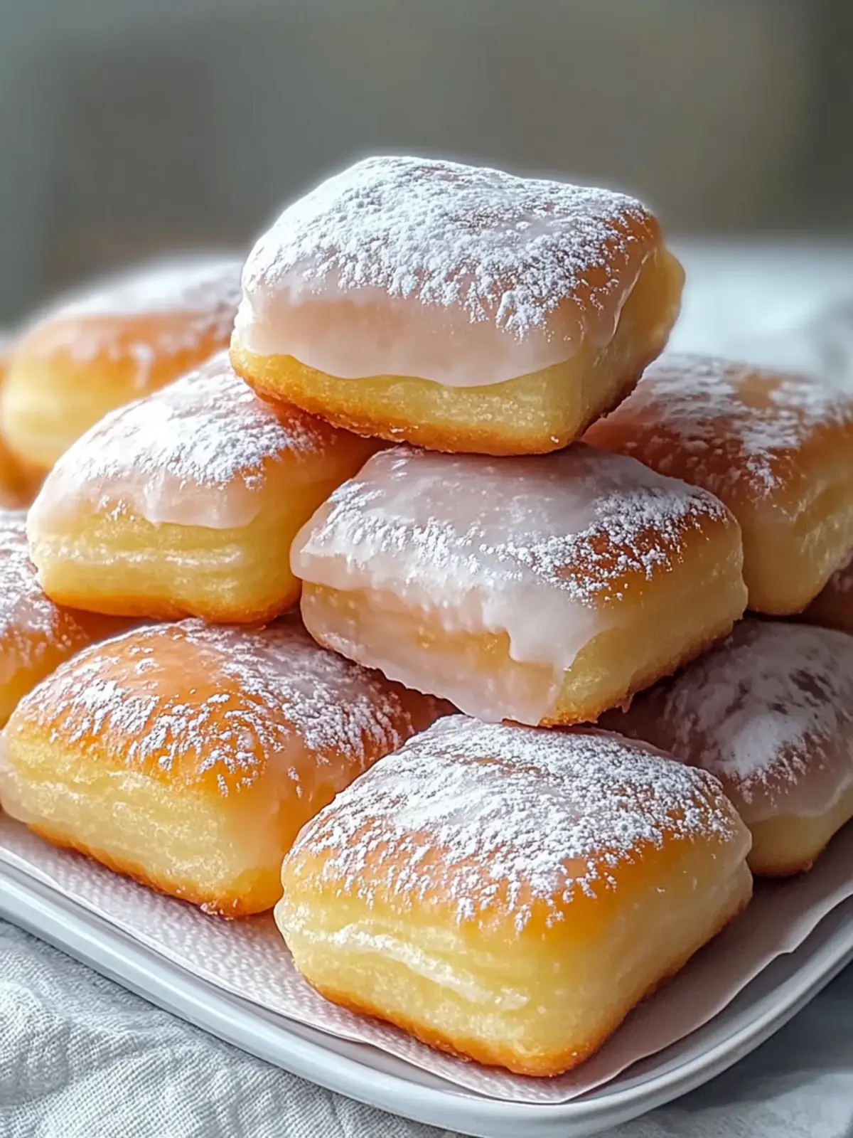 Glazed Buttermilk Beignet Square