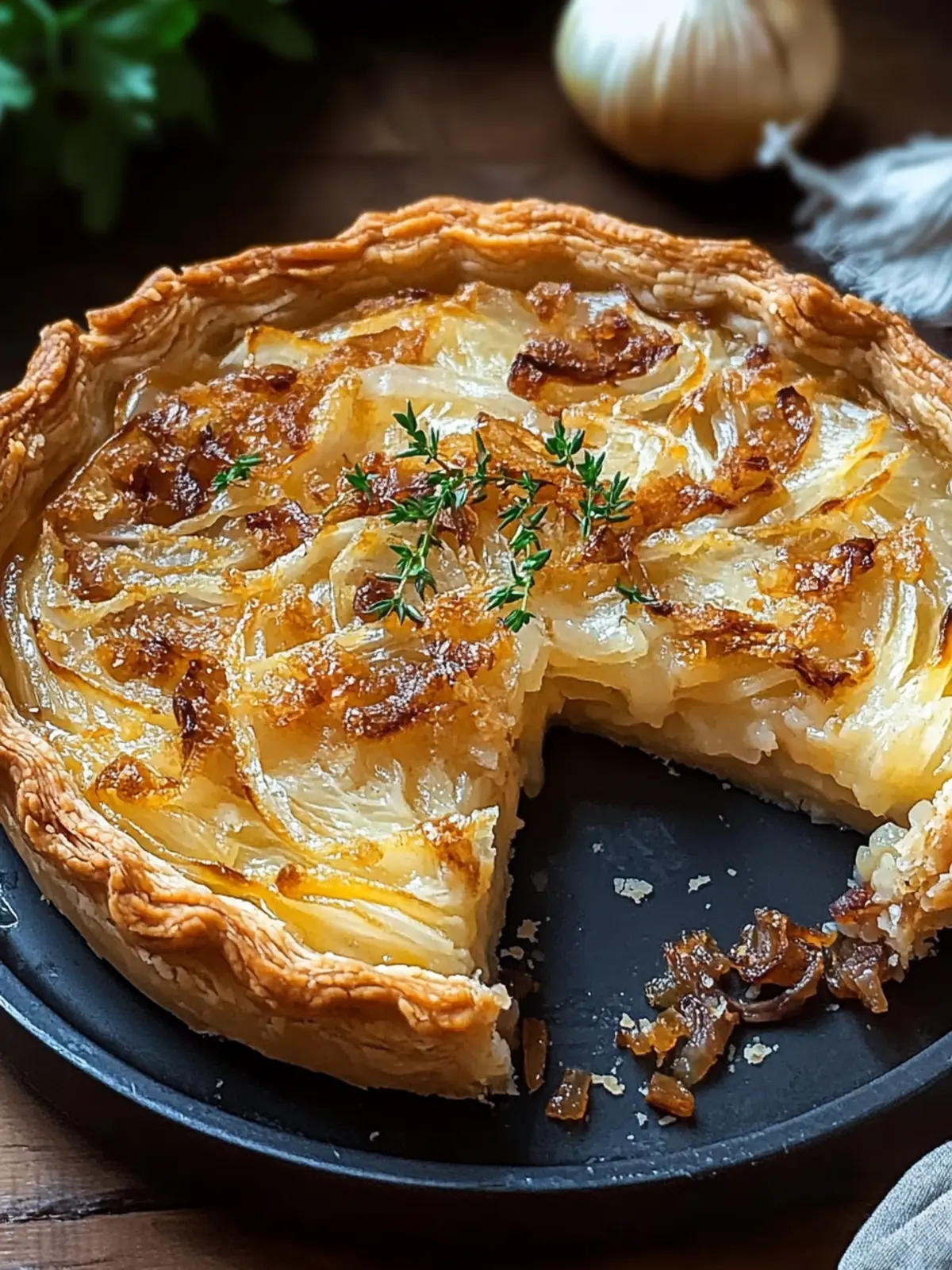 German onion pie