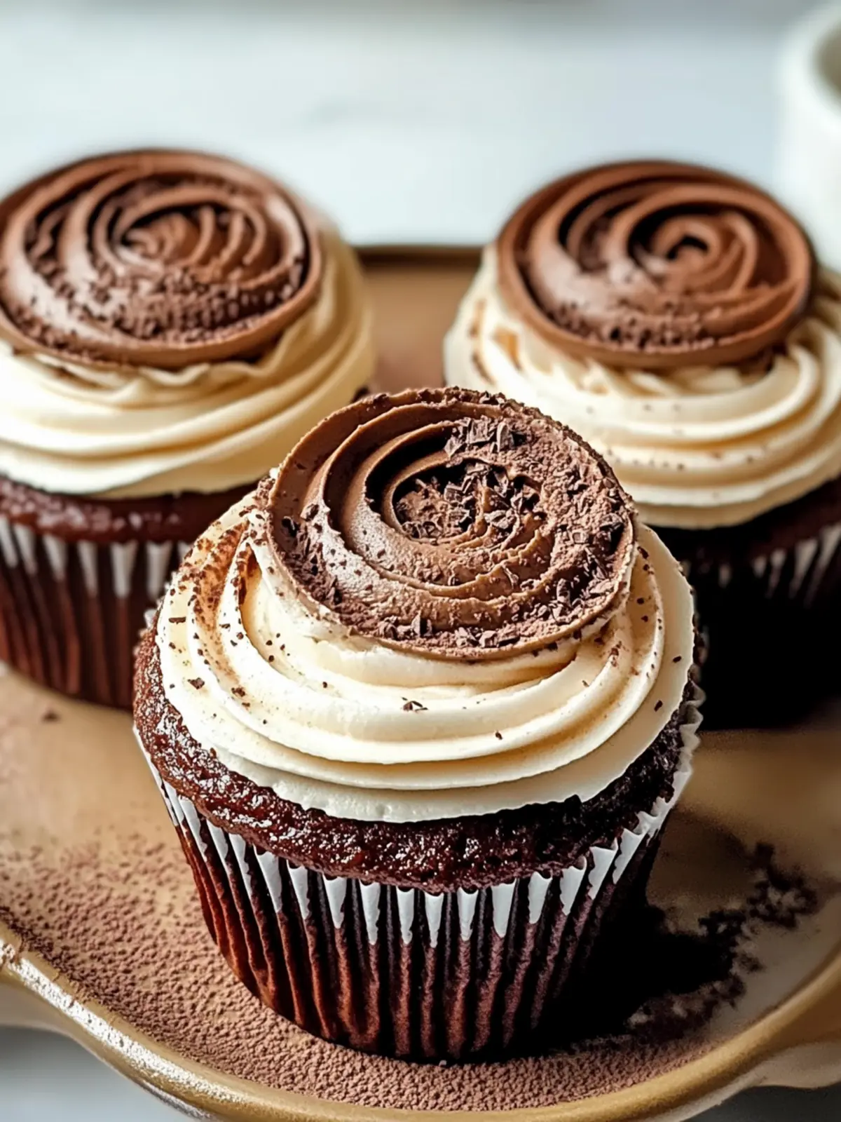 Irresistibly Decadent Chocolate Tiramisu Cupcakes You’ll Love