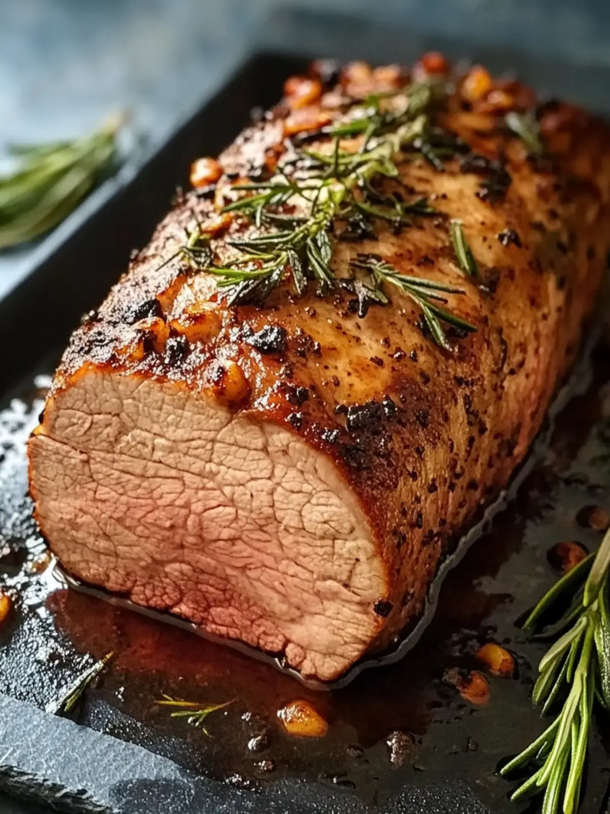Tender and Juicy Pork Loin Roast