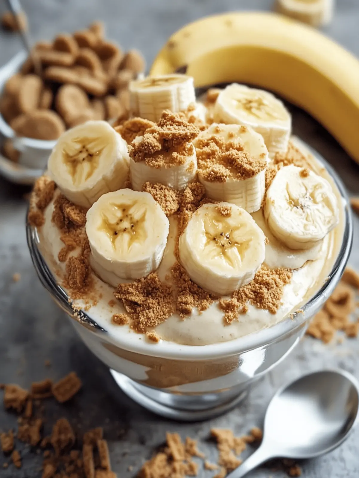 Biscoff Banana Pudding