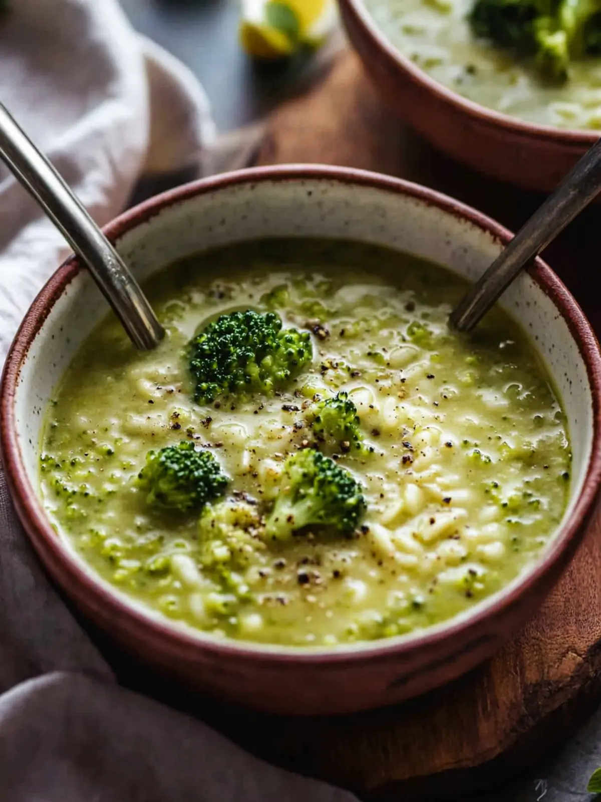 Homemade Italian Broccoli Soup