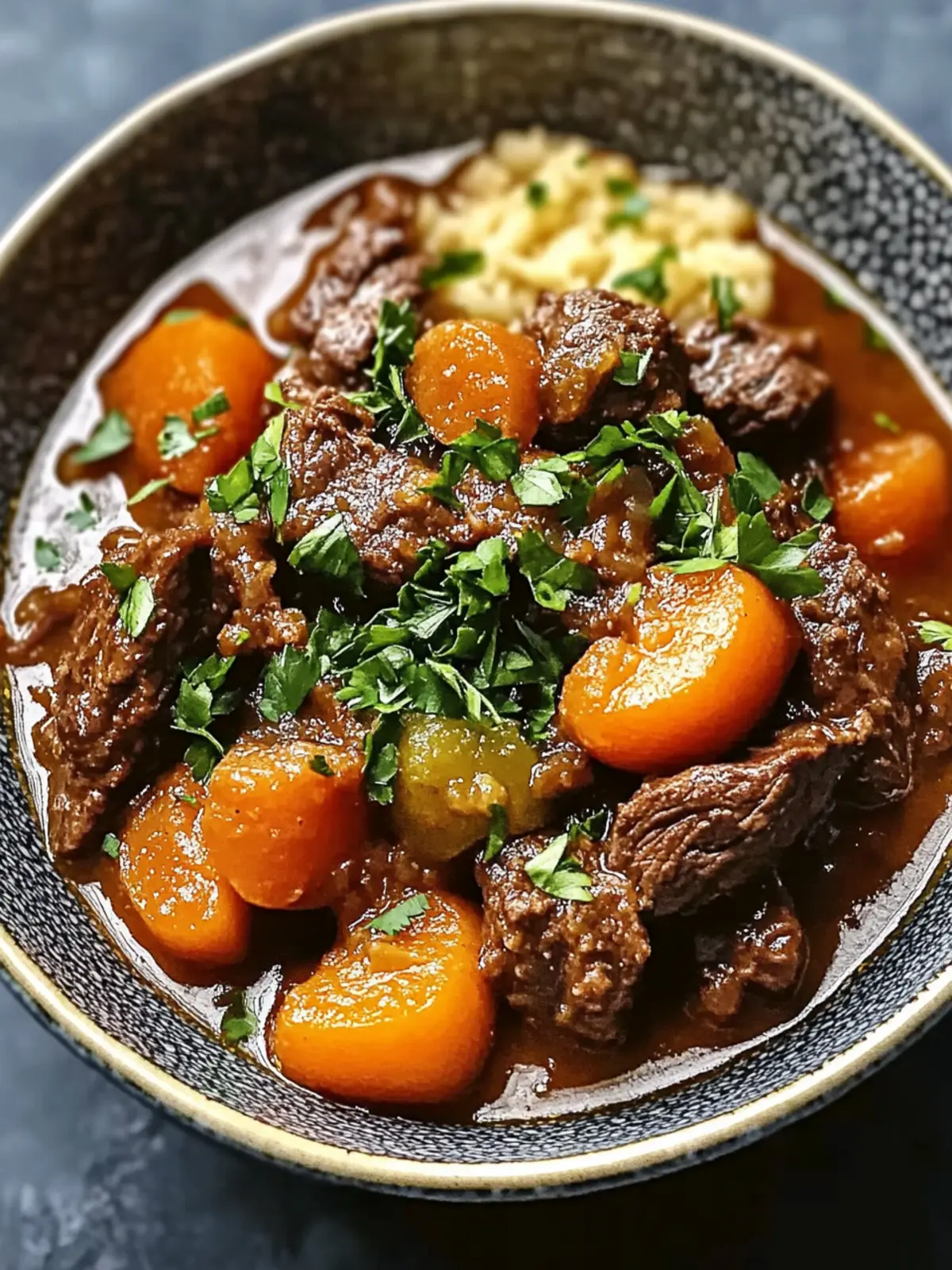 Moroccan Beef Stew with Apricots