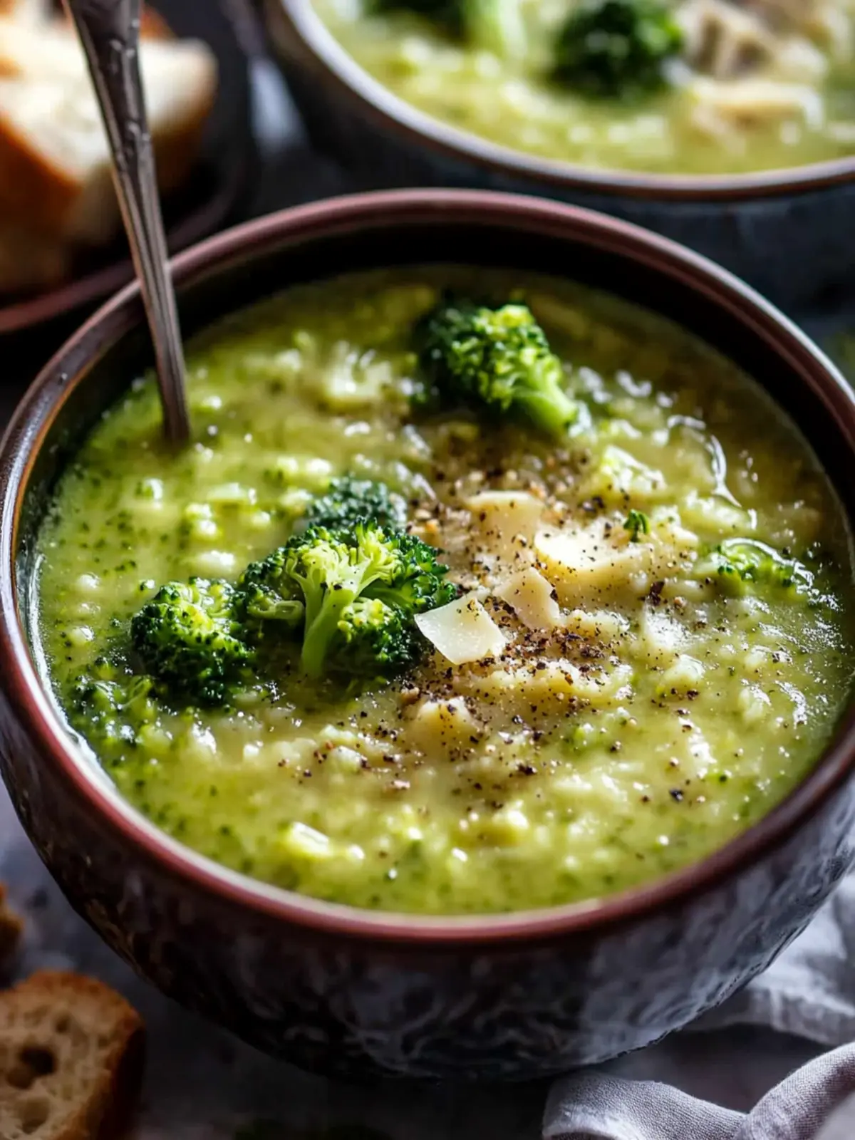 Homemade Italian Broccoli Soup