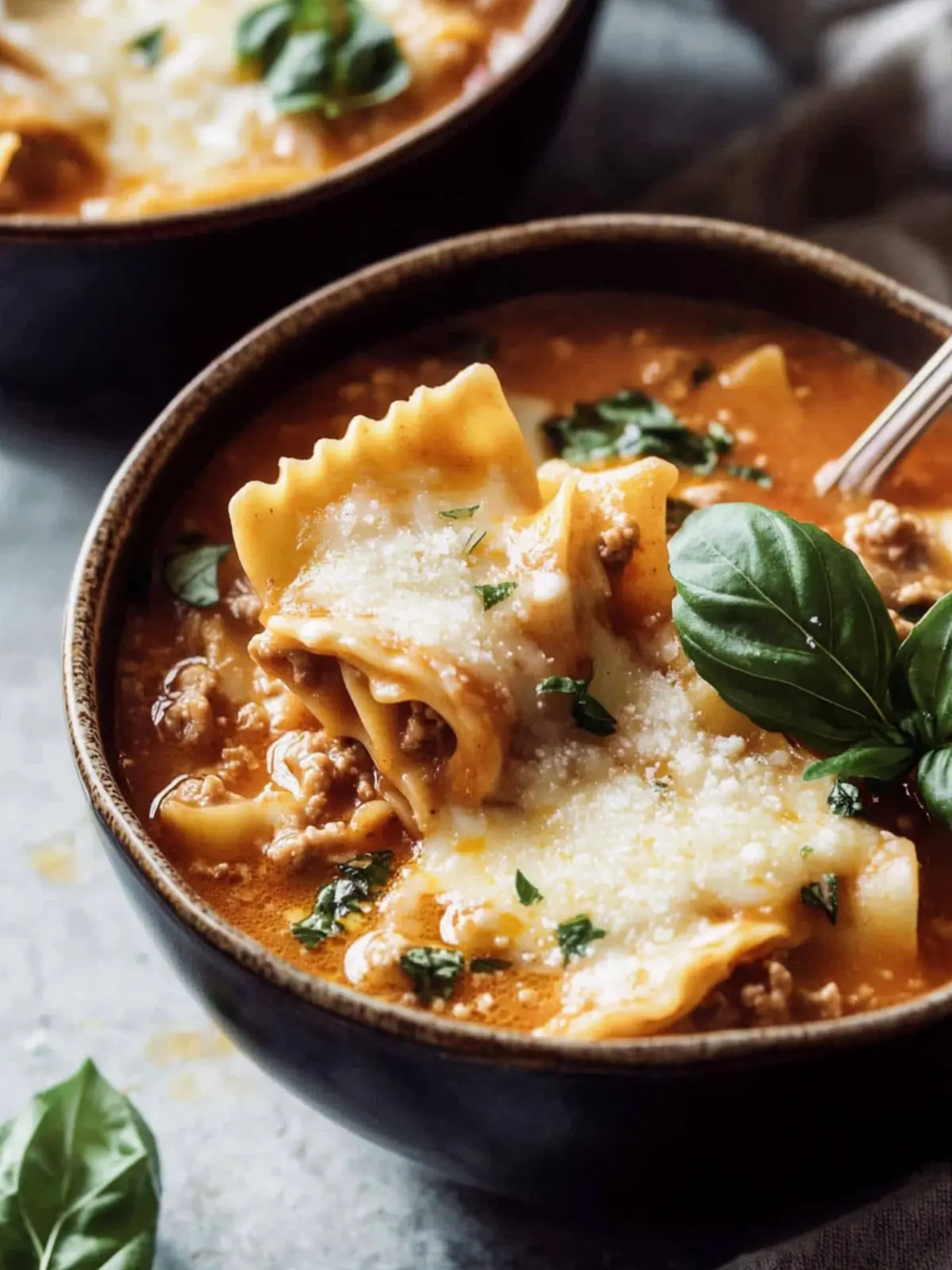 Italian Lasagna Soup