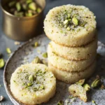 Pistachio Shortbread Cookies