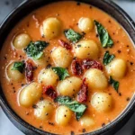 Sun Dried Tomato Gnocchi Soup