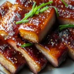 Savory Honey Glazed Pork Belly – Sticky, Sweet, and Perfectly Tender