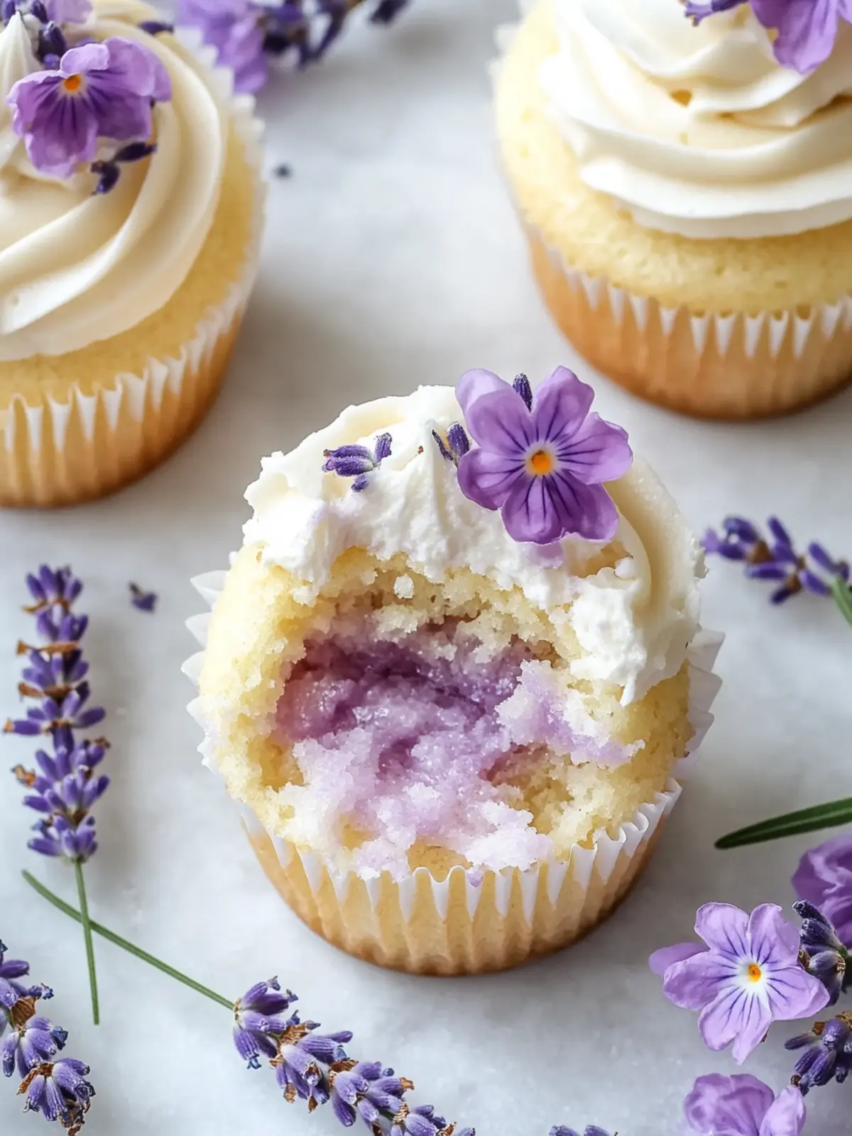 Lavender Honey Cupcakes: Your Sweet Floral Escape Awaits 2 Lavender Honey Cupcakes: Your Sweet Floral Escape Awaits