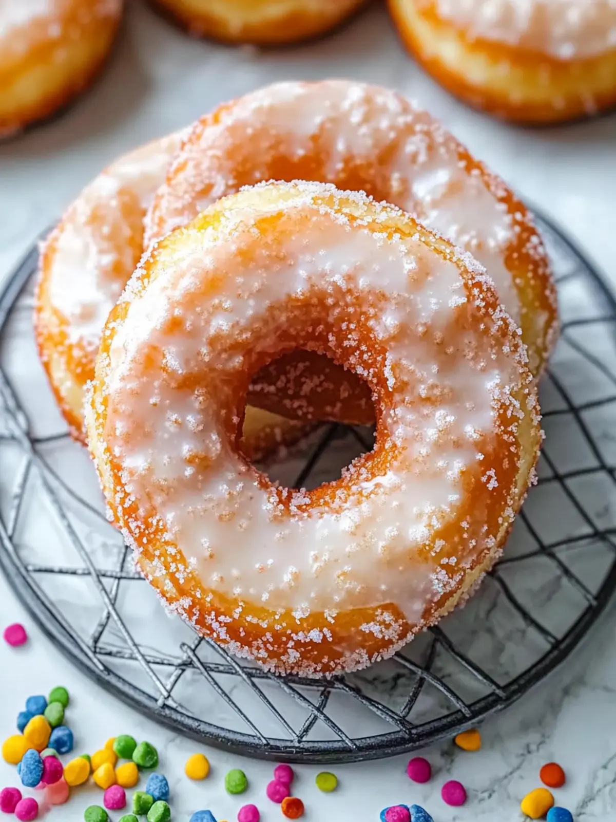 Melt-in-Your-Mouth Buttermilk Bar Donuts with Vanilla Glaze Bliss 2 Melt-in-Your-Mouth Buttermilk Bar Donuts with Vanilla Glaze