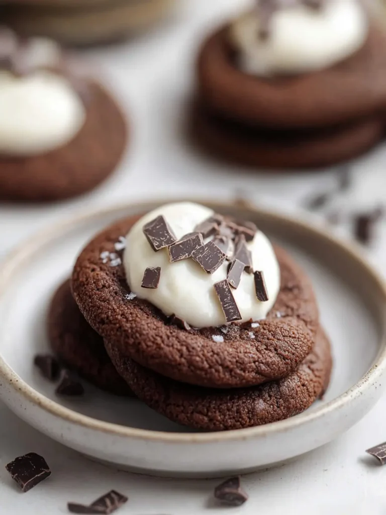 Keto Hot Chocolate Cookies