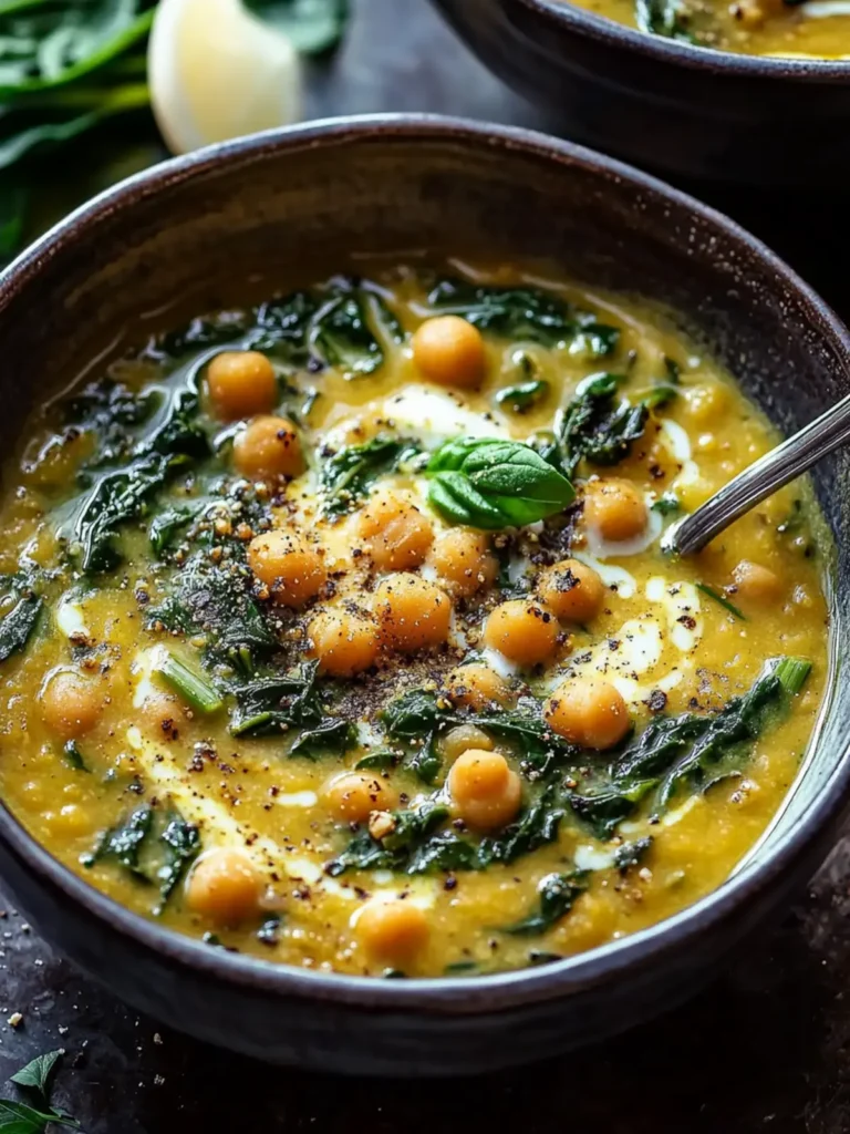 Herb Chickpea Soup with Swiss Chard
